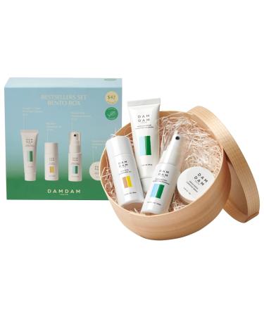 DAMDAM Cleansing & Hydrating Bestseller Set Bento Box