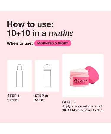 Shop iNNBEAUTY PROJECT 10 + 10 Moisturizer with 10% Vitamin C + 10% Peptide Complex + Ceramides - 1.7 oz/ 50 mL Online - Best Price & International Shipping - Buy Online on GoSupps.com