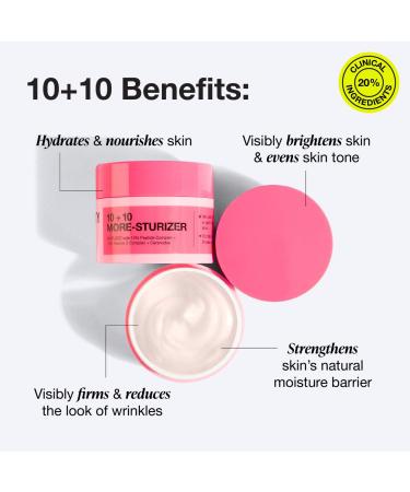 Shop iNNBEAUTY PROJECT 10 + 10 Moisturizer with 10% Vitamin C + 10% Peptide Complex + Ceramides - 1.7 oz/ 50 mL Online - Best Price & International Shipping - Buy Online on GoSupps.com
