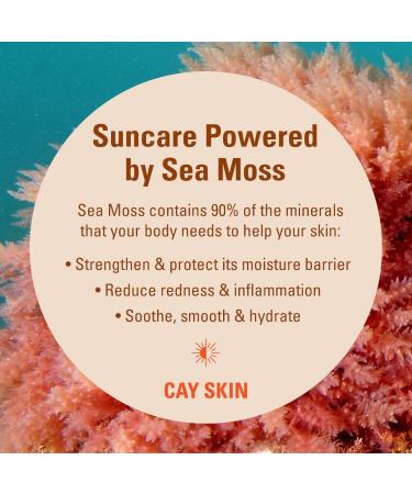 Shop CAY SKIN Isle Glow Body Lotion Sunscreen SPF 45 with Sea Moss and Cocoa Seed Butter - 3.4 oz / 100 mL Online - Best Price & International Shipping - Buy Online on GoSupps.com
