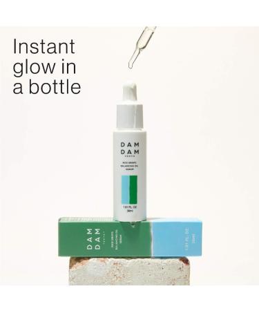 Shop DAMDAM Rice Drops Face Oil Hydrating Serum - 1.01 oz / 30 mL Online - Best Price & International Shipping - Buy Online on GoSupps.com