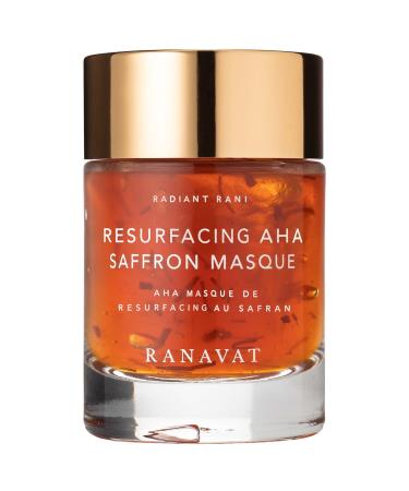 RANAVAT Resurfacing Saffron AHA Masque - Radiant Rani - 1.7 oz/ 50 mL