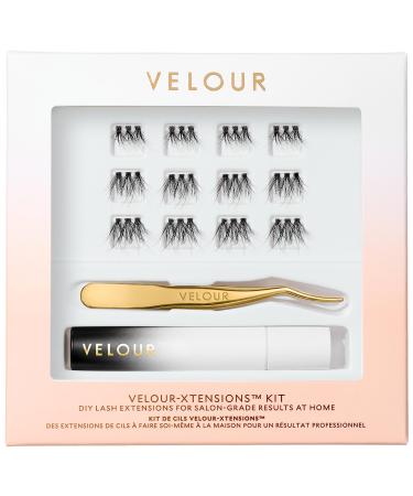 Velour Lashes Velour-Xtensions False Lashes Kit -Hybrid - Medium/ Full Density