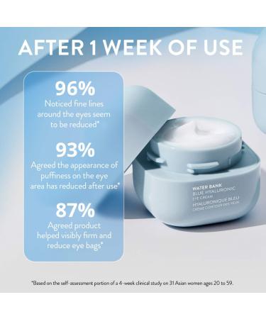Shop LANEIGE Water Bank Blue Hyaluronic Eye Cream - .8 oz/ 25 mL Online - Best Price & International Shipping - Buy Online on GoSupps.com