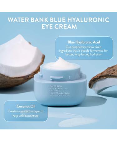 Shop LANEIGE Water Bank Blue Hyaluronic Eye Cream - .8 oz/ 25 mL Online - Best Price & International Shipping - Buy Online on GoSupps.com