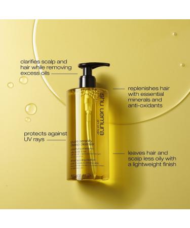 Shop shu uemura Pure Serenity Clarifying Shampoo for Oily Scalp and Hair - 13.4 oz / 400 mL Online - Best Price & International Shipping - Buy Online on GoSupps.com