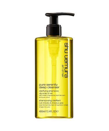 shu uemura Pure Serenity Clarifying Shampoo for Oily Scalp and Hair - 13.4 oz / 400 mL
