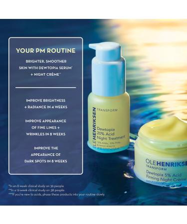 Shop OLEHENRIKSEN Dewtopia 5% AHA Firming Night Cr me - 1.7 oz / 50 mL Online - Best Price & International Shipping - Buy Online on GoSupps.com