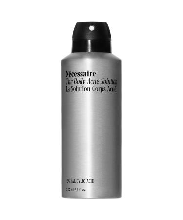 N cessaire The Body Acne Solution - Clearing Spray-On Serum With 2% Salicylic Acid Niacinamide + Zinc PCA (360 Spray) - 4 oz / 120 mL