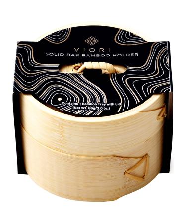 Viori Hair Shampoo & Conditioner Bamboo Bar Holder - Standard size