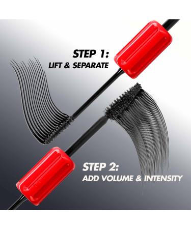Shop MAKE UP FOR EVER The Professionall 24HR Double-Ended Lifting & Volumizing Mascara - 2 x 0.27 oz / 8 mL Black Online - Best Price & International Shipping - Buy Online on GoSupps.com