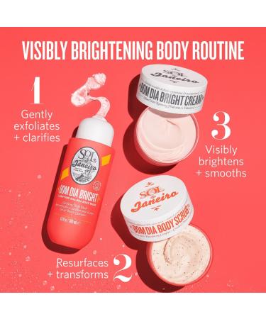 Shop Sol de Janeiro Bom Dia Bright Clarifying AHA BHA Body Wash - 13 oz / 385 mL Online - Best Price & International Shipping - Buy Online on GoSupps.com