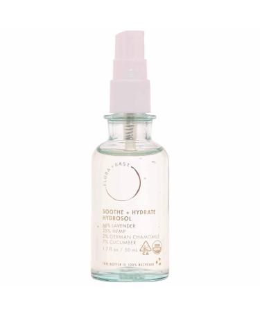 Flora + Bast Soothe + Hydrate Barrier Building Hydrosol Mist - 1.7 oz / 50 mL