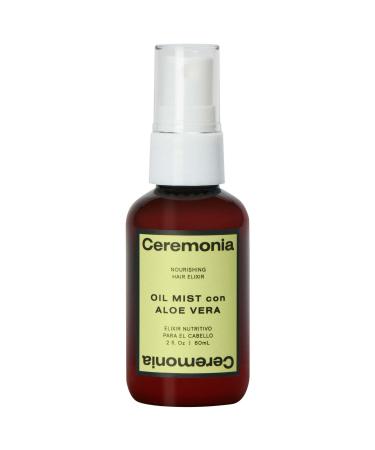 Ceremonia Hair Oil Mist con Aloe Vera - 2 oz / 60 mL