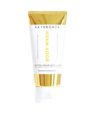 54 Thrones Moisturizing Butter Cream Body Wash - Non-Stripping with Shea Butter, Ceramides and Niacinamide-thumbnail_label