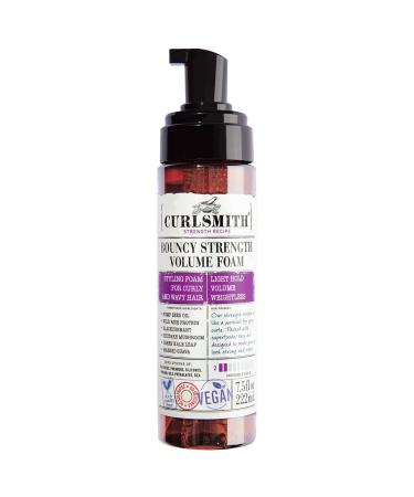 Curlsmith Bouncy Strength Volume Hair Foam - 7.5 oz / 222 mL