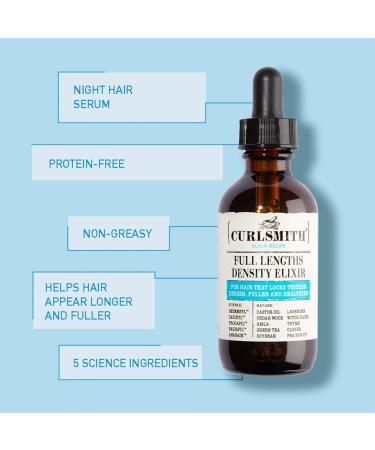 Shop Curlsmith Full Lengths Density Elixir - 2 oz / 60 mL Online - Best Price & International Shipping - Buy Online on GoSupps.com