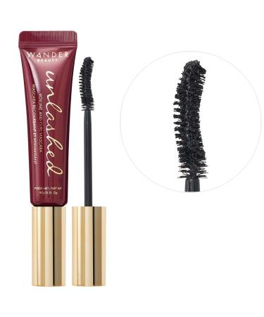 Wander Beauty Unlashed Volume & Curl Mascara - 0.31 oz / 9 g Black - Tarmac