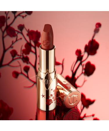 Shop Charlotte Tilbury Lunar New Year Matte Revolution Lipstick - 12 oz / 3.5 g Blossom Red - burnt orange red Online - Best Price & International Shipping - Buy Online on GoSupps.com