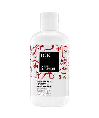 IGK Good Behavior Ultra Smooth Shampoo - 8 oz / 236 mL