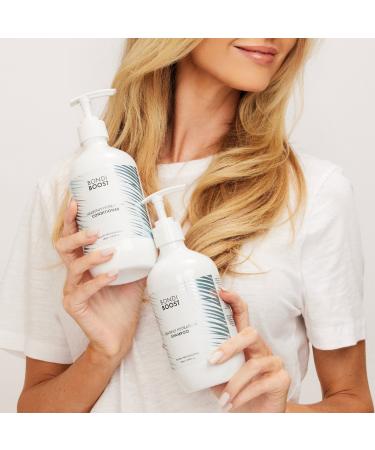 Shop BondiBoost Heavenly Hydration Conditioner with Aloe + Argan - 16.9 oz / 500 mL Online - Best Price & International Shipping - Buy Online on GoSupps.com