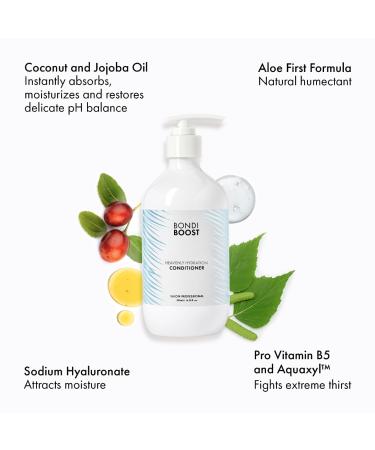 Shop BondiBoost Heavenly Hydration Conditioner with Aloe + Argan - 16.9 oz / 500 mL Online - Best Price & International Shipping - Buy Online on GoSupps.com