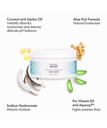 Shop BondiBoost Heavenly Hydration Hair Mask with Aloe + Argan - 8.45 oz / 250 mL Online - Best Price & International Shipping - Buy Online on GoSupps.com