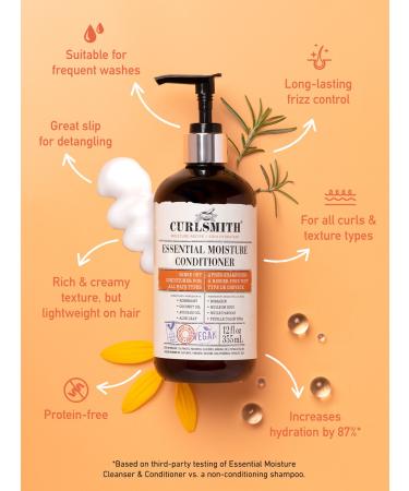 Shop Curlsmith Essential Moisture Conditioner - 12 oz / 355 mL Online - Best Price & International Shipping - Buy Online on GoSupps.com