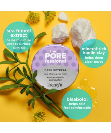 Shop Benefit Cosmetics Mini The POREfessional Deep Retreat Pore-Clearing Clay Mask - 1 oz / 30 ml Online - Best Price & International Shipping - Buy Online on GoSupps.com