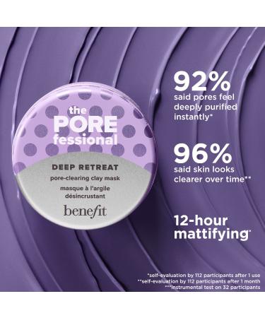 Shop Benefit Cosmetics Mini The POREfessional Deep Retreat Pore-Clearing Clay Mask - 1 oz / 30 ml Online - Best Price & International Shipping - Buy Online on GoSupps.com