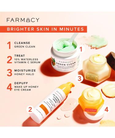 Shop Farmacy Wake Up Honey Eye Cream with Brightening Vitamin C - 0.5 oz / 15 mL Online - Best Price & International Shipping - Buy Online on GoSupps.com