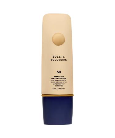 Soleil Toujours Daily Defense Moisturizer Mineral SPF 60 with Vitamin C - 1.3 oz / 40 mL