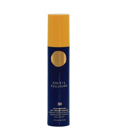 Soleil Toujours Set + Protect Makeup Setting Spray SPF 30 with Hyaluronic Acid - 1.7 oz / 50 mL
