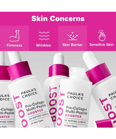 Shop Paula's Choice Pro Collagen Multi-Peptide Booster for Firmer Smoother Skin - 0.67 oz / 20 mL Online - Best Price & International Shipping - Buy Online on GoSupps.com