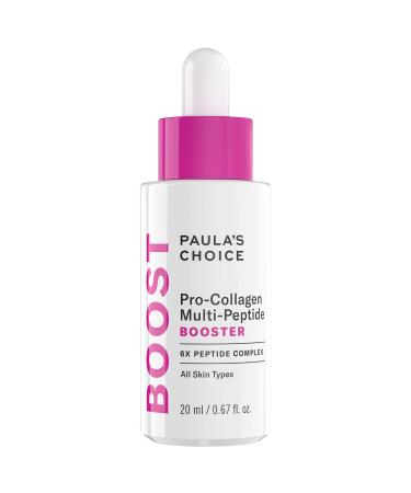 Paula's Choice Pro Collagen Multi-Peptide Booster for Firmer Smoother Skin - 0.67 oz / 20 mL