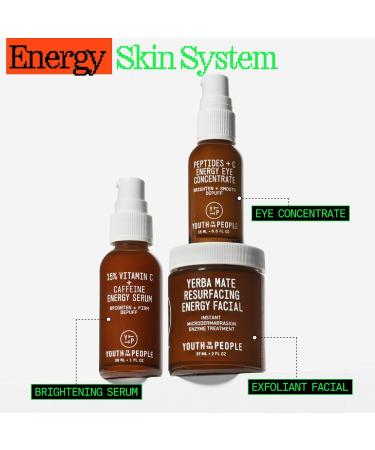 Shop Youth To The People Peptides + C Energy Eye Concentrate with Vitamin C and Caffeine - 0.5 oz / 15 mL Online - Best Price & International Shipping - Buy Online on GoSupps.com