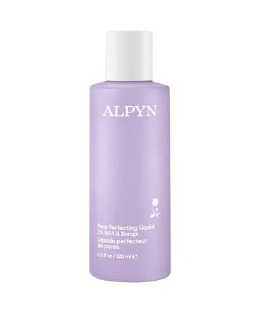 Alpyn Beauty Pore Perfecting Liquid Exfoliator with 2% BHA + Borage - 4 oz / 118 mL