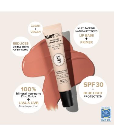 Shop NUDESTIX Nudescreen Lip Primer SPF 30 Natural - .34 oz / 10 mL Natural Online - Best Price & International Shipping - Buy Online on GoSupps.com
