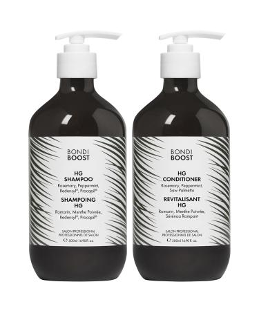 BondiBoost HG Shampoo & Conditioner Set for Thinning Hair with Rosemary