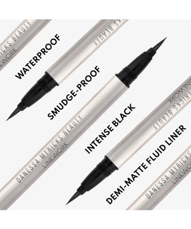 Shop Danessa Myricks Beauty Linework Paintbrush Fluid Liquid Eyeliner - 0.034 oz / 1 ml - intense black Online - Best Price & International Shipping - Buy Online on GoSupps.com