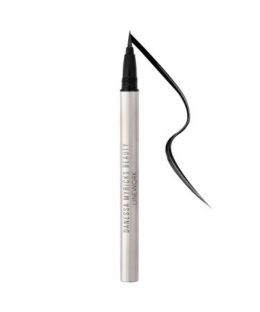 Danessa Myricks Beauty Linework Paintbrush Fluid Liquid Eyeliner - 0.034 oz / 1 ml - intense black