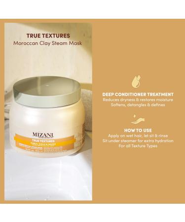Shop Mizani True Textures Moroccan Clay Steam Hair Mask - 16.9 oz / 500 mL Online - Best Price & International Shipping - Buy Online on GoSupps.com