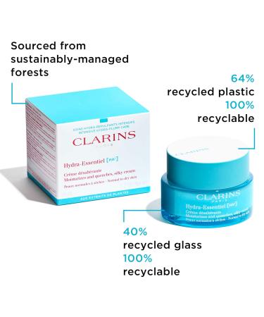 Shop Clarins Hydra-Essentiel Silky Moisturizer with Double Dose Hyaluronic Acid - 1.7 oz / 50 mL Online - Best Price & International Shipping - Buy Online on GoSupps.com