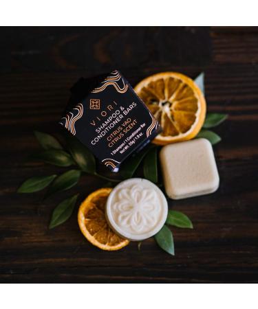 Shop Viori Mini Citrus Yao Shampoo & Conditioner Bar Set Online - Best Price & International Shipping - Buy Online on GoSupps.com
