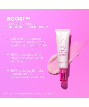 Shop Beautyblender BOOST 18-Hour Firming & Smoothing Peptide + Ceramide Primer - 1 oz / 30 mL Online - Best Price & International Shipping - Buy Online on GoSupps.com