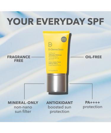 Shop Dr. Dennis Gross Skincare All-Physical Ultimate Defense Broad Spectrum Sunscreen SPF 50 PA++++ - 1.7 oz / 50 ml Online - Best Price & International Shipping - Buy Online on GoSupps.com