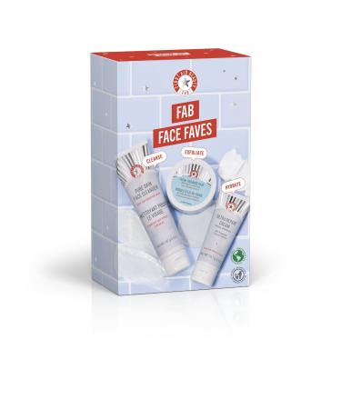 Shop First Aid Beauty FAB Face Faves Kit Cleanse Exfoliate + Hydrate Online - Best Price & International Shipping - Buy Online on GoSupps.com