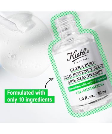 Shop Kiehl's Since 1851 Ultra Pure High-Potency 5.0% Niacinamide Serum - 1 oz / 30 ml Online - Best Price & International Shipping - Buy Online on GoSupps.com