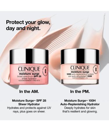 Shop CLINIQUE Moisture Surge Broad Spectrum Sunscreen SPF 28 Sheer Hydrator Moisturizer - 1.6 oz / 50 mL Online - Best Price & International Shipping - Buy Online on GoSupps.com