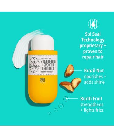 Shop Sol de Janeiro Mini Brazilian Joia Strengthening + Smoothing Conditioner - 3.04 oz / 90 mL Online - Best Price & International Shipping - Buy Online on GoSupps.com